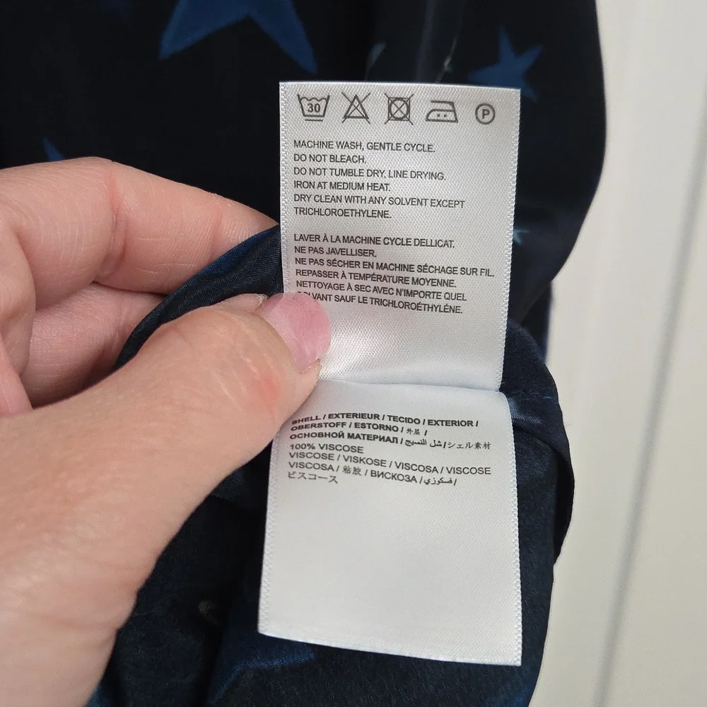 ❌❌❌ SOLD ❌❌❌FARM Rio By Anthropologie Button Up Blouse/ Medium - Picture 8 of 8